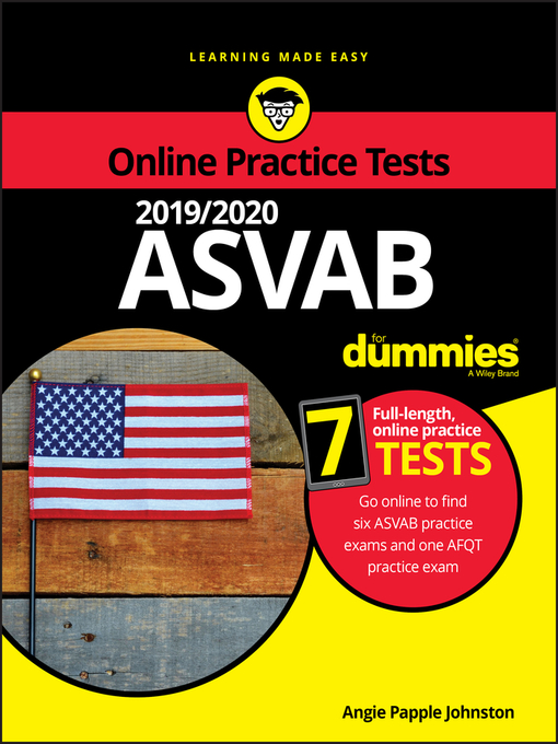 Title details for 2019 / 2020 ASVAB For Dummies with Online Practice by Angie Papple Johnston - Available